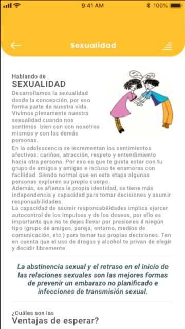 Libreta Adolescente screenshot 2