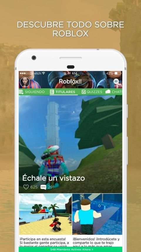 Blox Amino para Roblox en Español screenshot 5