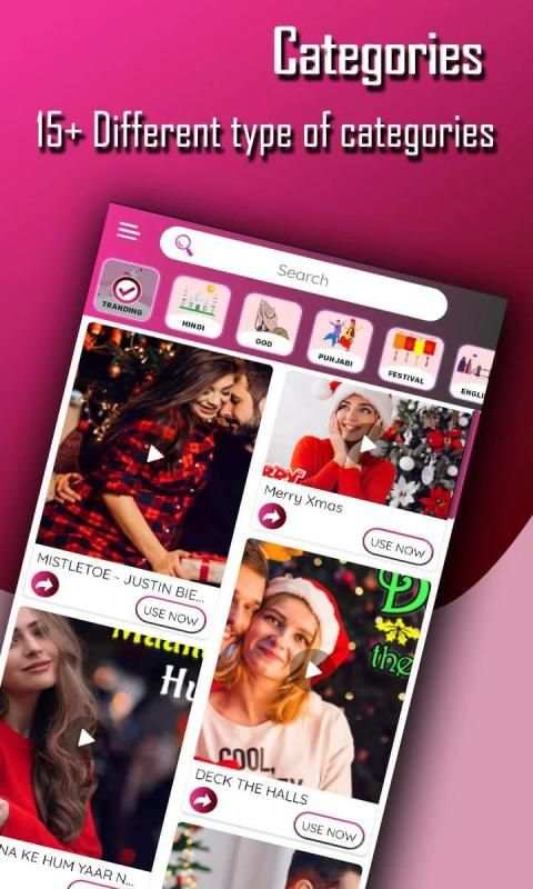 Lyrical.ly - Photo Video Status Maker with Music screenshot 4