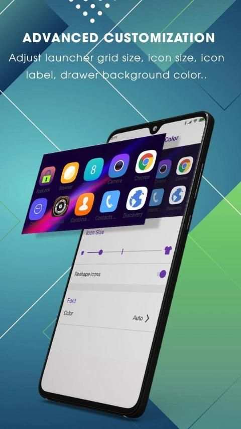Oppo Reno Launcher - Theme For Oppo, Oppo Launcher screenshot 2
