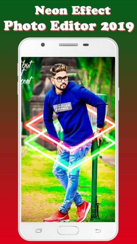 Neon Effect Photo Editor 2019 1 تصوير الشاشة
