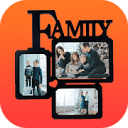 ikon Family Photo Frame: Tree Photo Collage Frame Maker