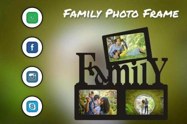 Family Photo Frame: Tree Photo Collage Frame Maker स्क्रीनशॉट 1