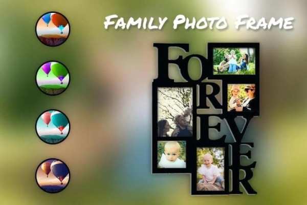 Family Photo Frame: Tree Photo Collage Frame Maker स्क्रीनशॉट 3