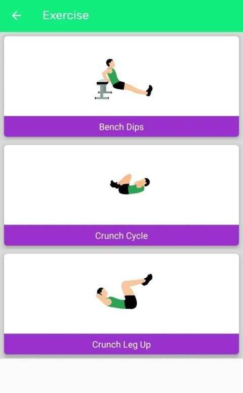 Home Workout-body building स्क्रीनशॉट 3