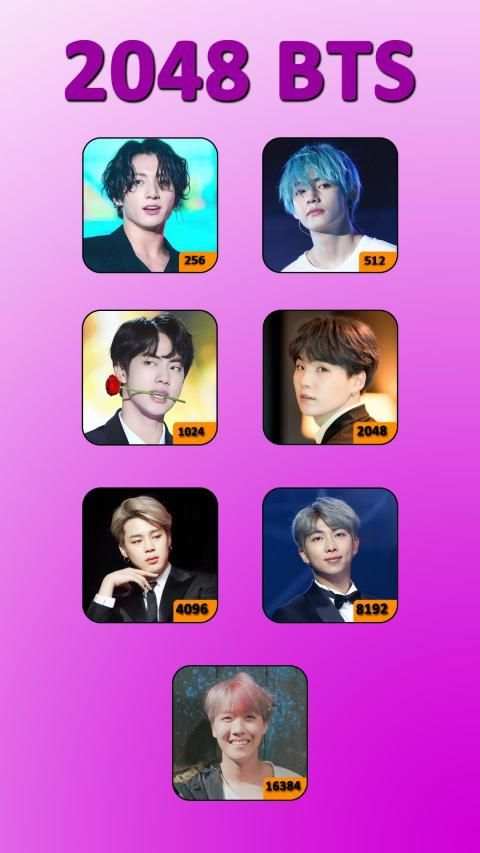 2048 BTS style screenshot 1