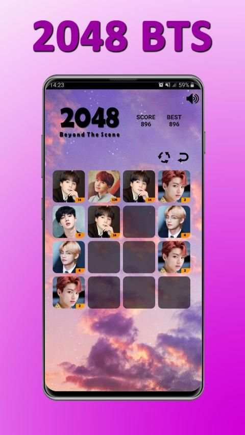 2048 BTS style screenshot 3