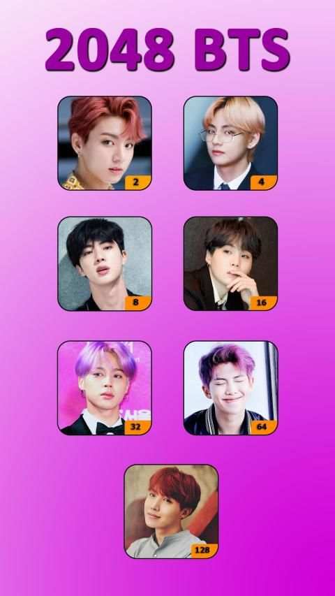 2048 BTS style screenshot 2