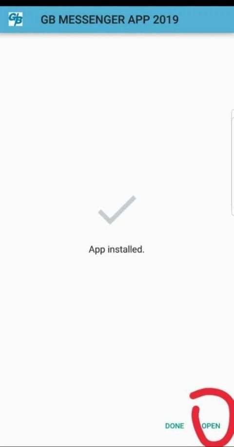 GB MESSENGER APP 2019 screenshot 4