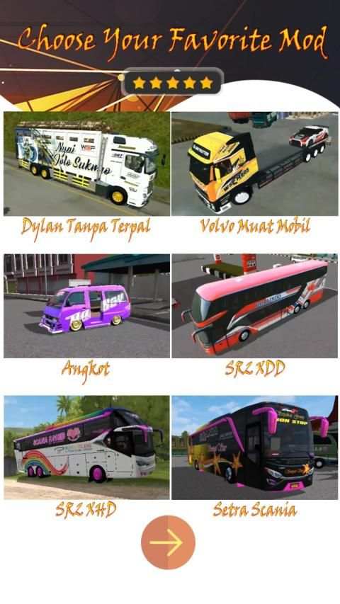 Complete Bussid MOD Update स्क्रीनशॉट 4