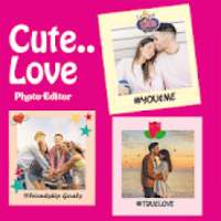 Cute Love Photo Editor on 9Apps