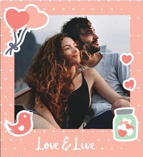 Cute Love Photo Editor screenshot 1