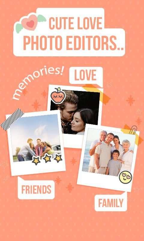 Cute Love Photo Editor screenshot 5