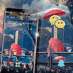 Rainy Days Launcher Theme आइकन