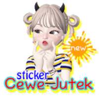 WA Sticker Cewe Jutek Lucu WAStickerApps on 9Apps
