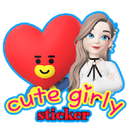 WA Sticker Cewe Cute, Seksi Lucu WAStickerApps icon