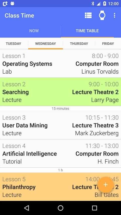 Class Time - Timetable screenshot 8