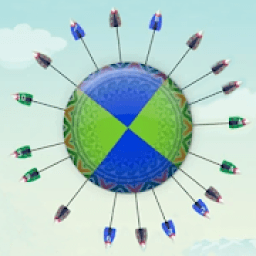 Color Pin Circle - Addictive Pin Shooter Game आइकन