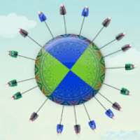 Color Pin Circle - Addictive Pin Shooter Game