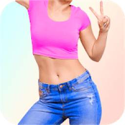 Girl Body Curves Enhance Photo Booth
