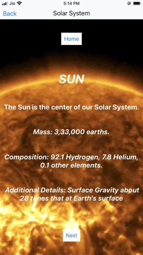 Solar System स्क्रीनशॉट 3