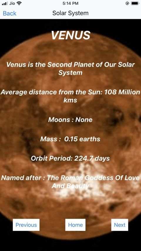 Solar System screenshot 1