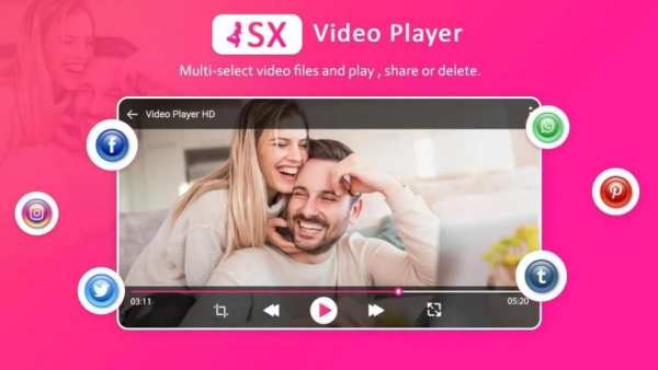 Sx Video Player - HD Video Player 2020 screenshot 1