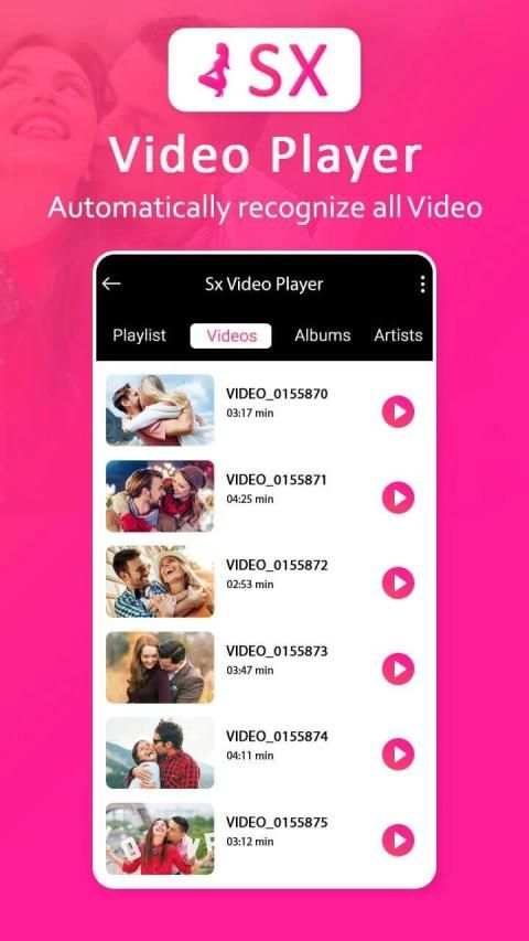 Sx Video Player - HD Video Player 2020 screenshot 5