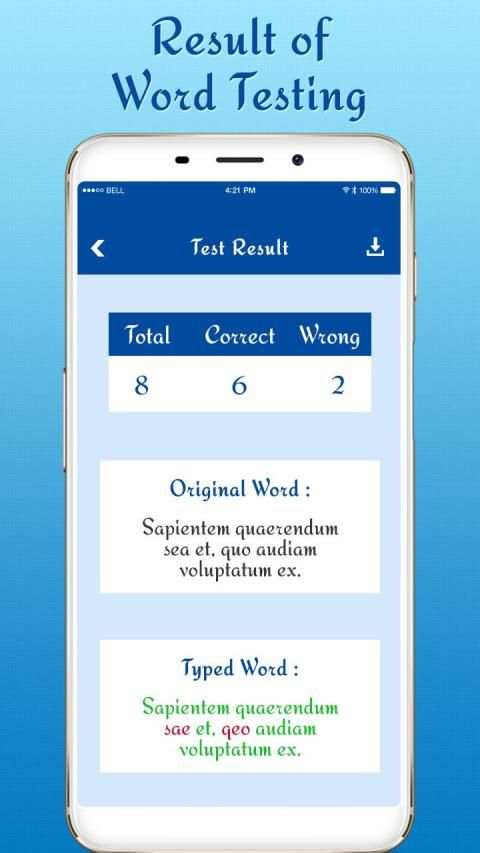 Learn Typing in Mobile - Typing Speed Master Test screenshot 3