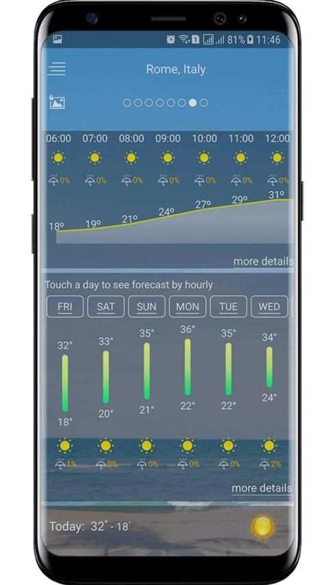 Weather Forecast - Sky Weather screenshot 2