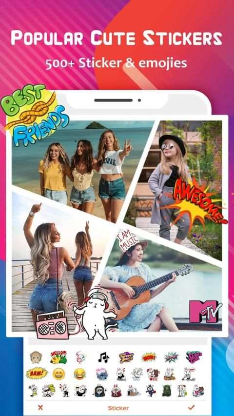 Photo Collage Maker -Free Style Pic Collage Editor screenshot 5
