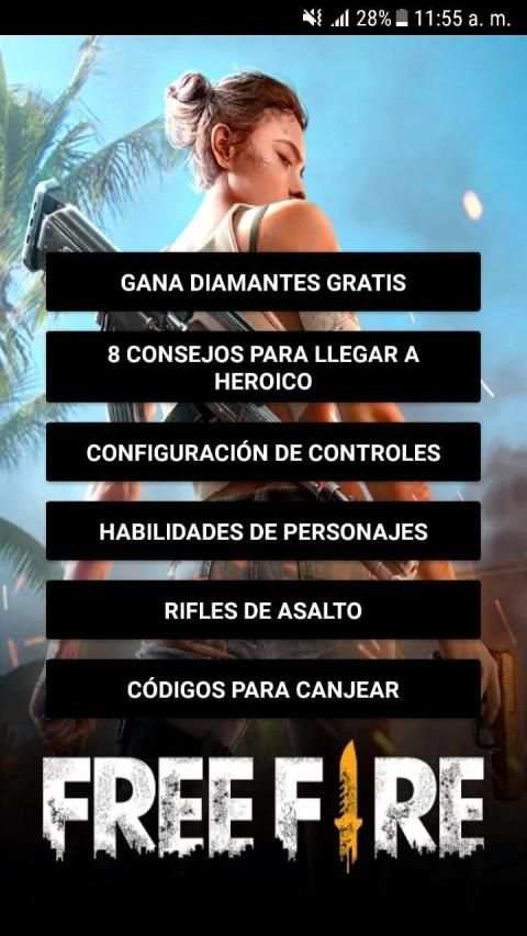 Free Fire: Guía del Heroico screenshot 1