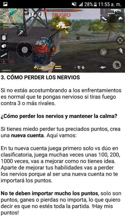 Free Fire: Guía del Heroico screenshot 4