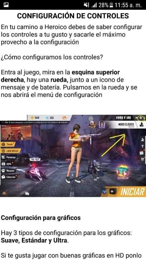 Free Fire: Guía del Heroico screenshot 3