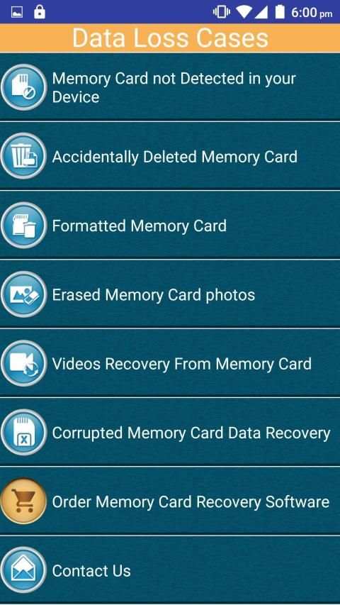 Memory Card Recovery Software Help screenshot 20