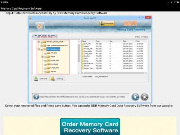 Memory Card Recovery Software Help screenshot 9