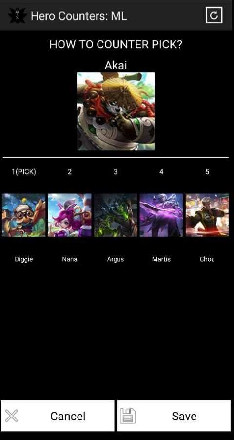 Hero Counters: ML screenshot 2
