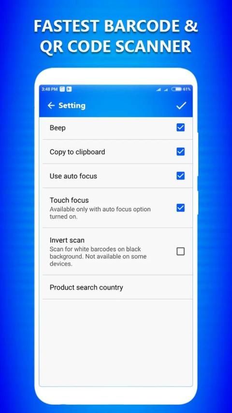 QR & Barcode Scanner screenshot 1
