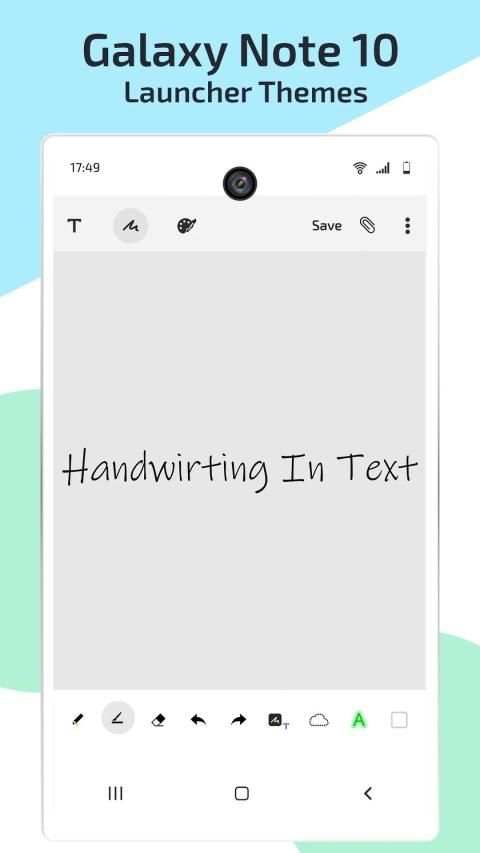 Samsung Note 10 Launcher Theme स्क्रीनशॉट 6
