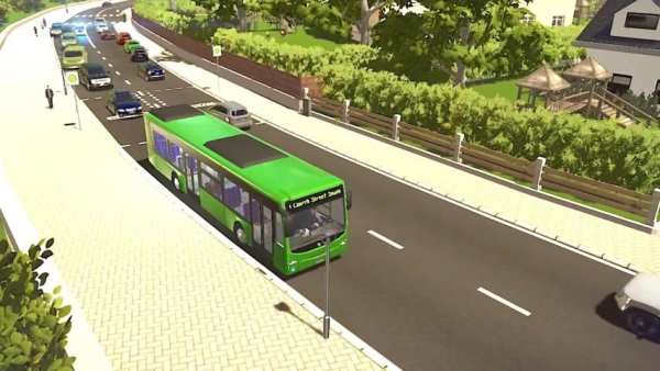 Bus Racing Hill Station:Bus Simulator Indonesia 3D screenshot 2