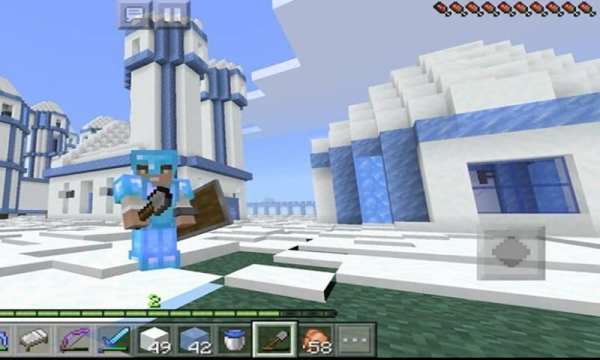 Mini World Craft : Town Builder स्क्रीनशॉट 1