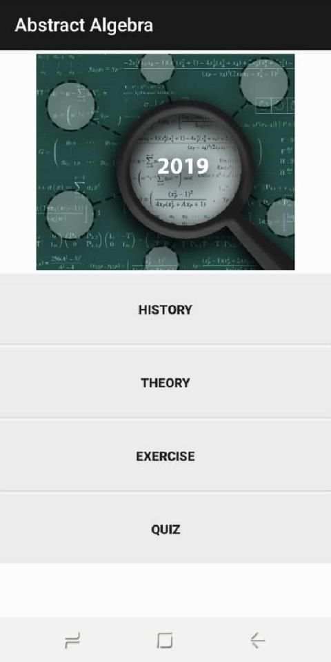 Abstract Algebra screenshot 7