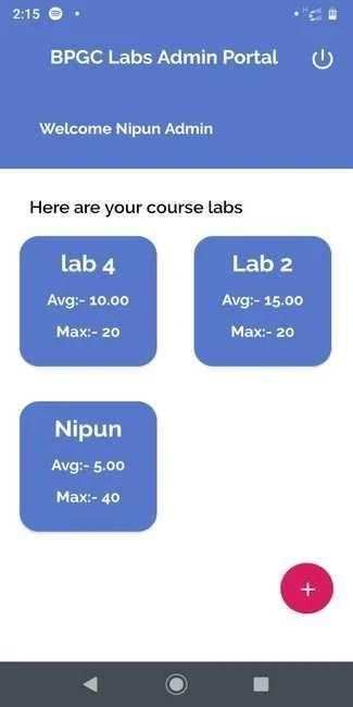 BPGC Student Marks screenshot 6