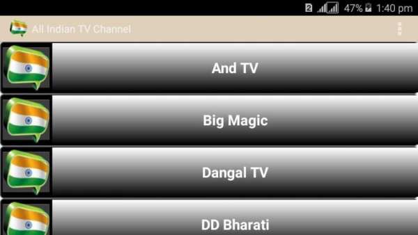 All Indian TV Channel स्क्रीनशॉट 2