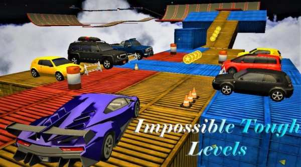 Real Impossible Car Stunt screenshot 2