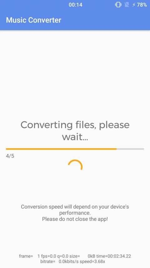 Music Converter screenshot 3