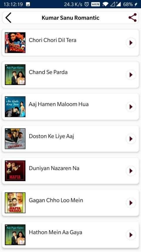 Kumar Sanu Hit Songs screenshot 1