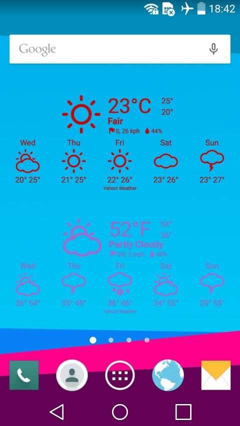 Mete Weather Icons for Chronus screenshot 1