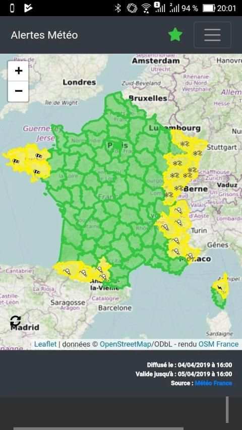 Alertes Météo screenshot 6
