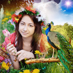 Peacock Photo Frames आइकन